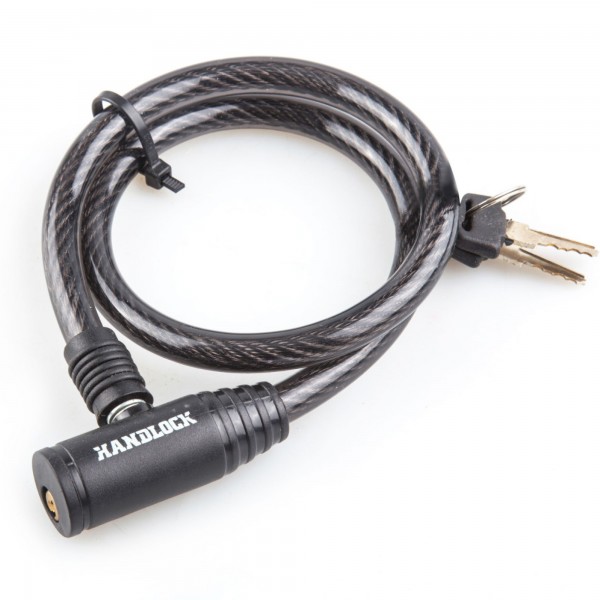 Candado bici llave 10x650mm. negro Candado bici llave 10x650mm. negro
