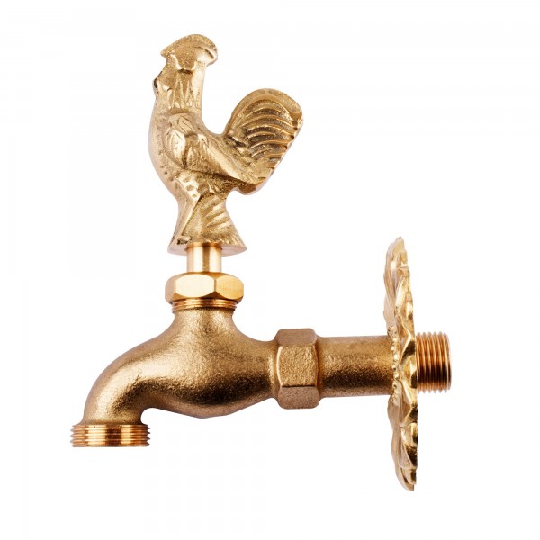 Grifo laton gallo con roseta