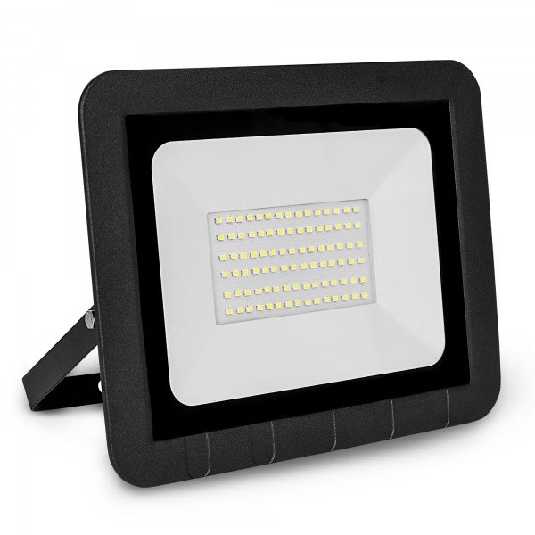 Proyector led plano negro 50w.fria Proyector led plano negro 50w.fria