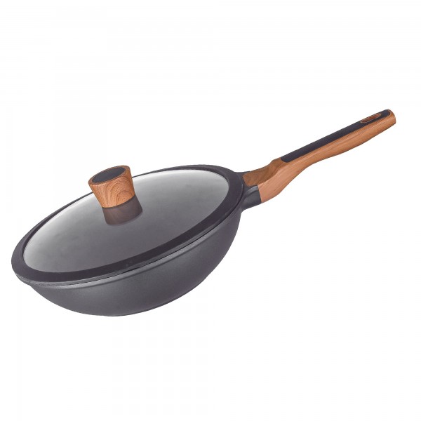 Wok al.fund. premium xylan 28 cm.