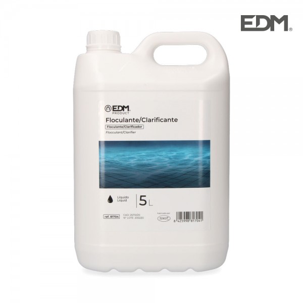 Floculante clarificante líquido, garrafa 5 l