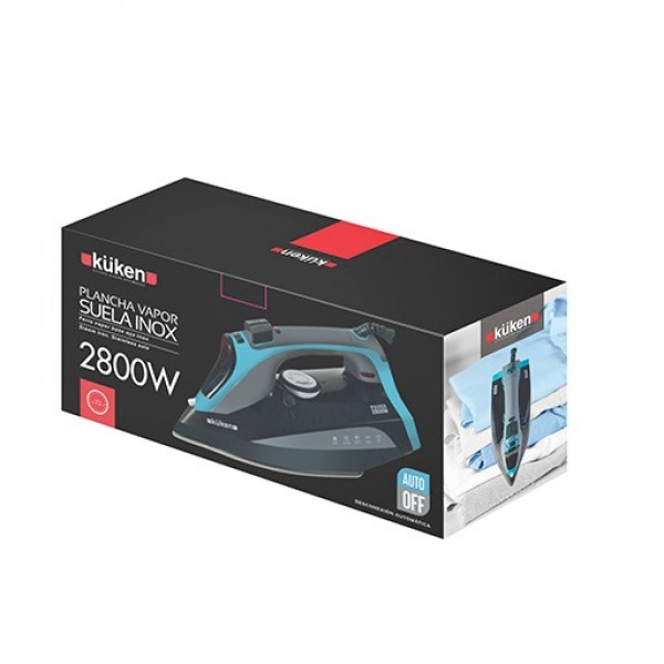 Plancha vapor 2800w. suela inox. Plancha vapor 2800w. suela inox.