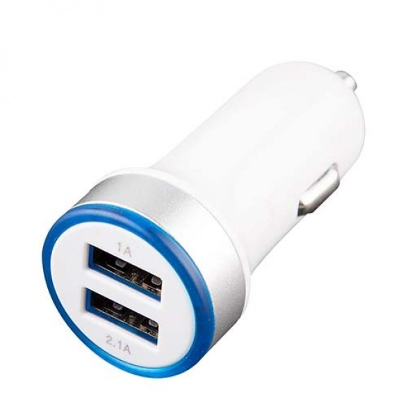 Adaptador coche mechero doble usb Adaptador coche mechero doble usb