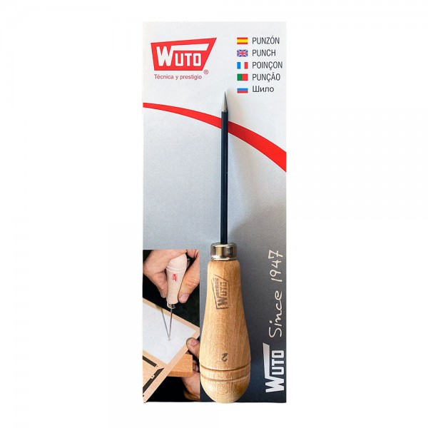Punzón modelo 2. ø3,5mm y longitud: 80mm. wuto (pack 3 unidades)