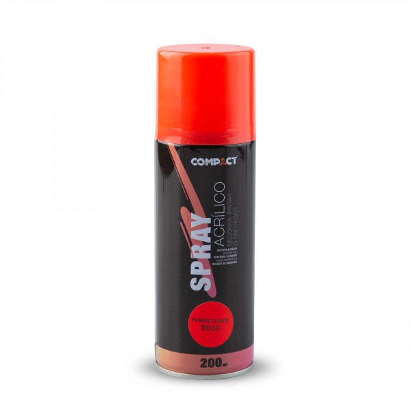 Pintura spray fluoresc.200ml.rojo Pintura spray fluoresc.200ml.rojo