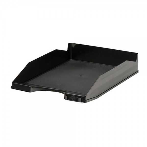 Bandeja sobremesa apilable 350 x 250 x 65 mm, negro (pack 5 unidades)