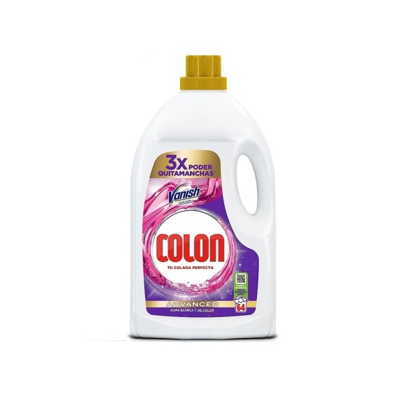 Detergente Colon Vanish Manchas Difíciles 64 dosis