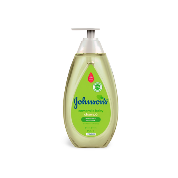 Champú Johnson’s Camomila baby con dosificador 750ml