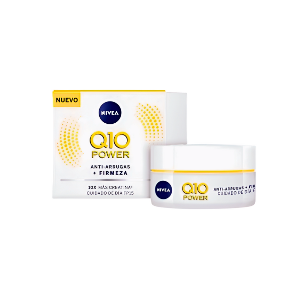 Crema Facial Nivea Q10 antiarrugas día 50 ml FP 15 Crema Facial Nivea Q10 antiarrugas día 50 ml FP 15
