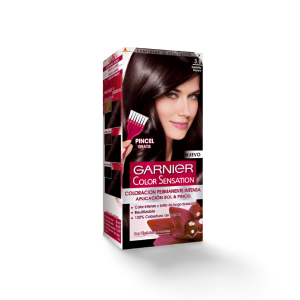 Tinte Garnier sensacion nº3.0 castaño oscuro