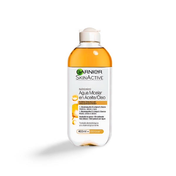 Agua Micelar Garnier en aceite 400ml Agua Micelar Garnier en aceite 400ml