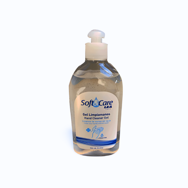 LEA GEL LIMPIAMANOS DOSIFICADOR SOFT & CARE 500 ML LEA GEL LIMPIAMANOS DOSIFICADOR SOFT & CARE 500 ML