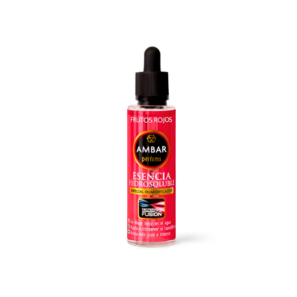 Esencia hidrosoluble especial humidificador de Frutos rojos 50ml de Ambar