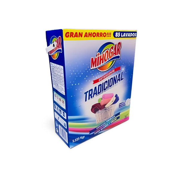 Detergente Mihogar en polvo tradicional 85 lavados
