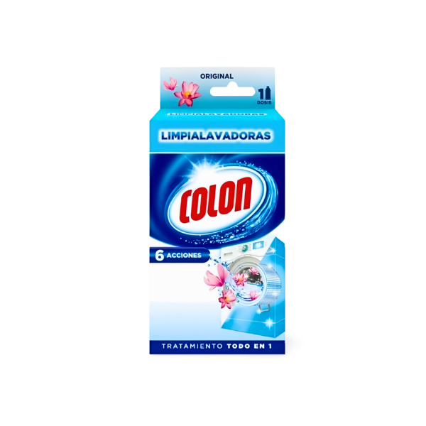 Limpialavadoras Colon tratamiento Todo en Uno 1 dosis