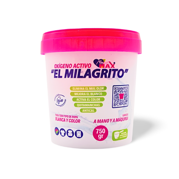 Quitamanchas Oxigeno activo El milagrito 750gr