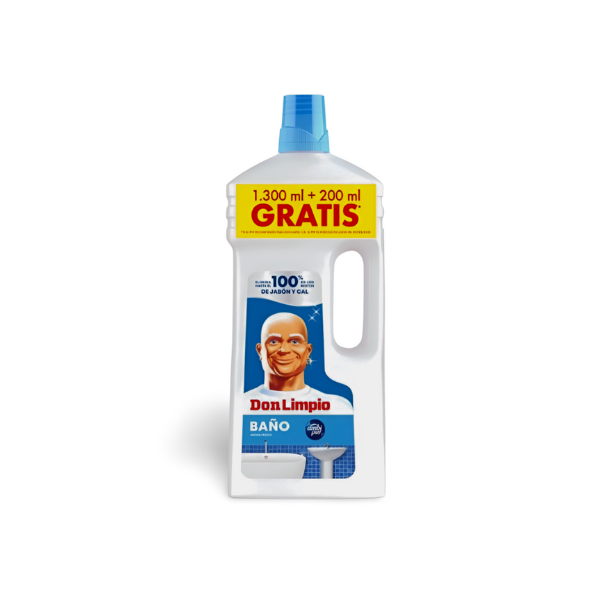 Limpiador Baño Don Limpio aroma fresco 1300ml + 200ml GRATIS