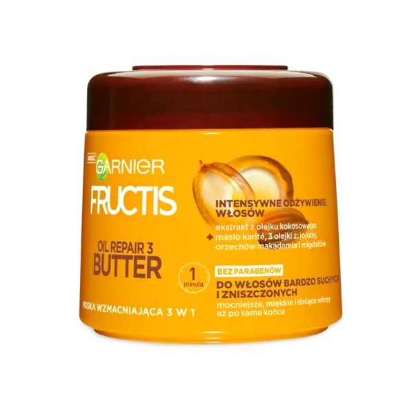 Mascarilla Fructis Nutri repair butter 300ml Mascarilla Fructis Nutri repair butter 300ml