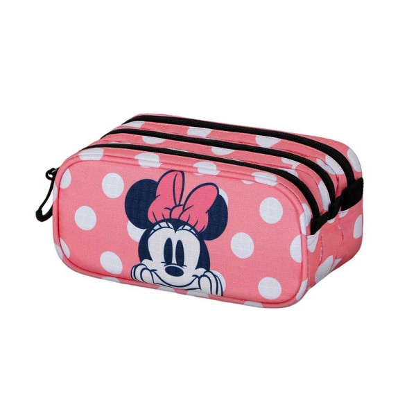 Estuche triple bolsillos fan 2.2 minnie mouse closer, 2,5 l