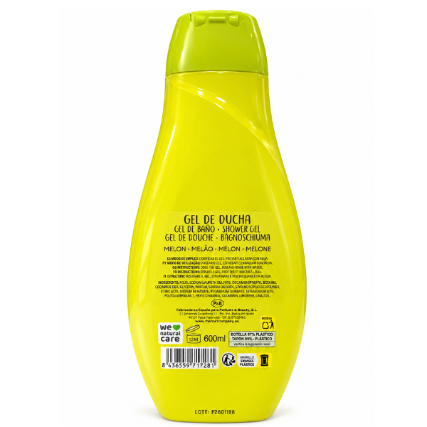 The fruit company Gel Ducha Melón 600ml